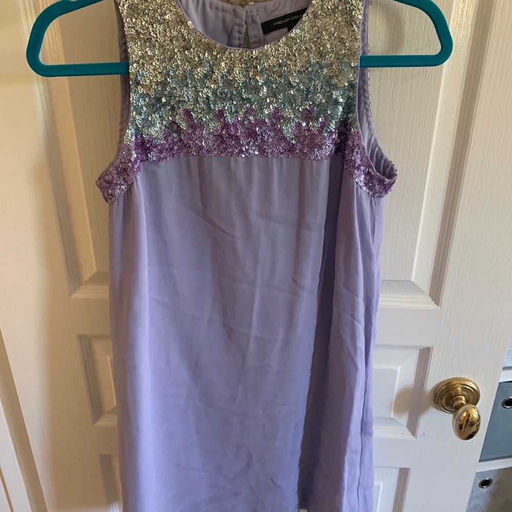 french connection beaded homecoming dress